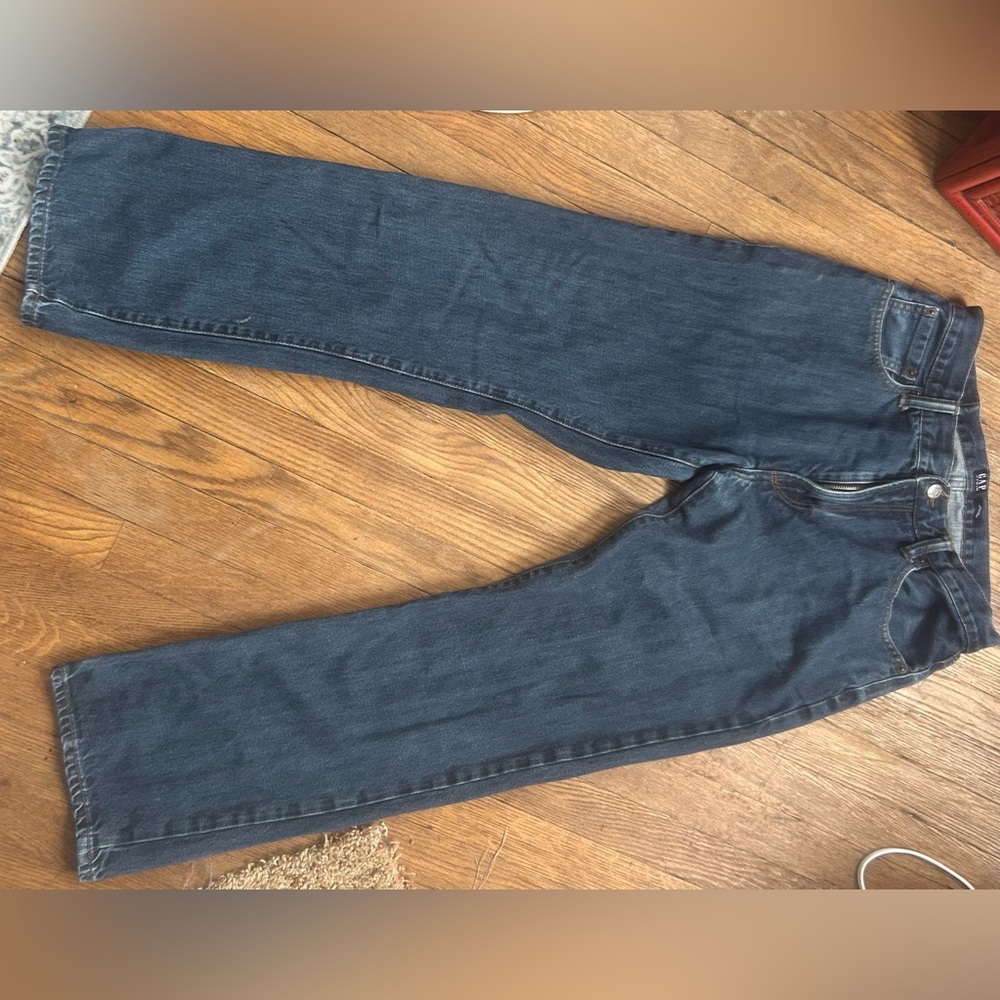 GAP Men's Relaxed Fit Dark Blue Jeans